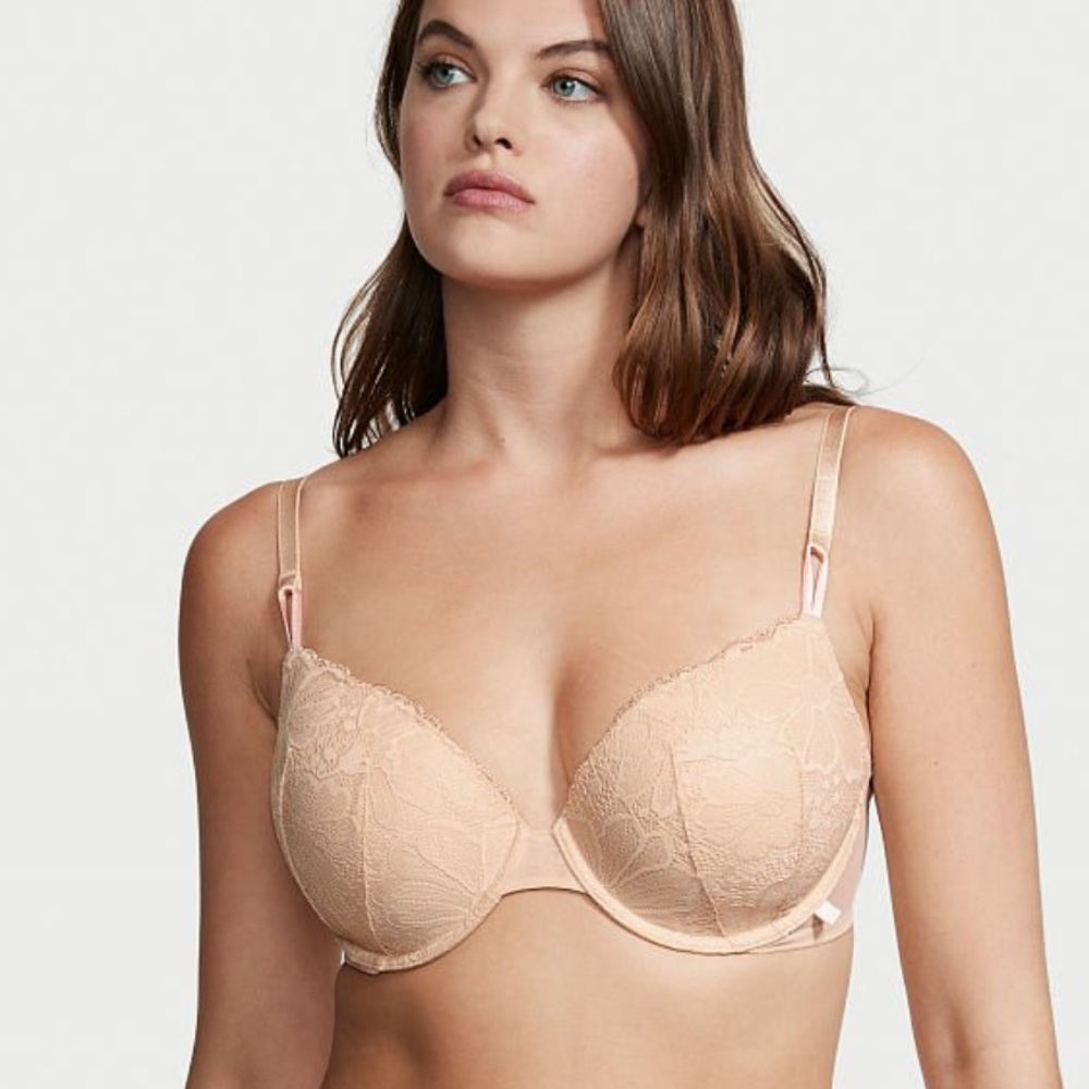 Sexy Tee Lace Lightly-Lined Demi Bra